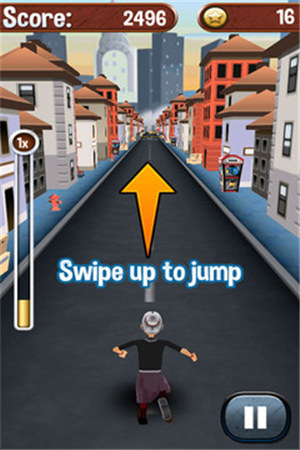 愤怒的老奶奶酷跑手游