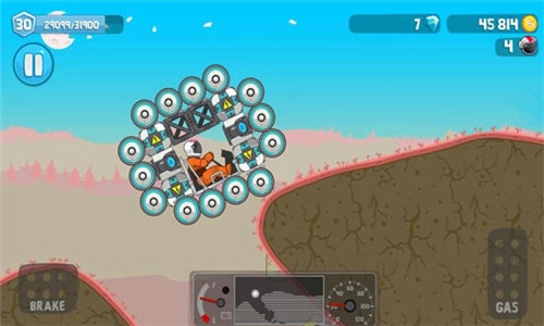 翻滚飞车无限金币版下载