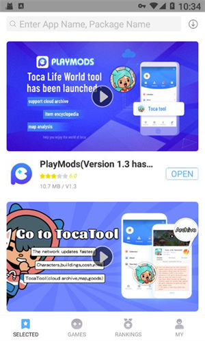 PlayMods App